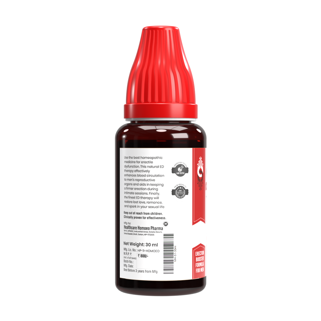 Menherb MH-51 Homeopathic Medicine for Men's Health Drops