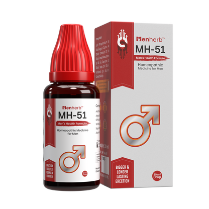 Menherb MH-51 Homeopathic Medicine for Men's Health Drops
