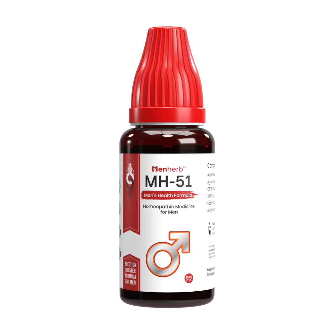 Menherb MH-51 Homeopathic Medicine for Men's Health Drops