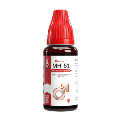 Menherb MH-51 Homeopathic Medicine for Men's Health Drops